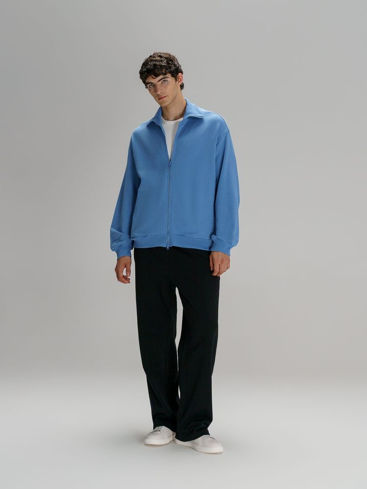 Толстовка унисекс Neofit, синяя — изображение 11