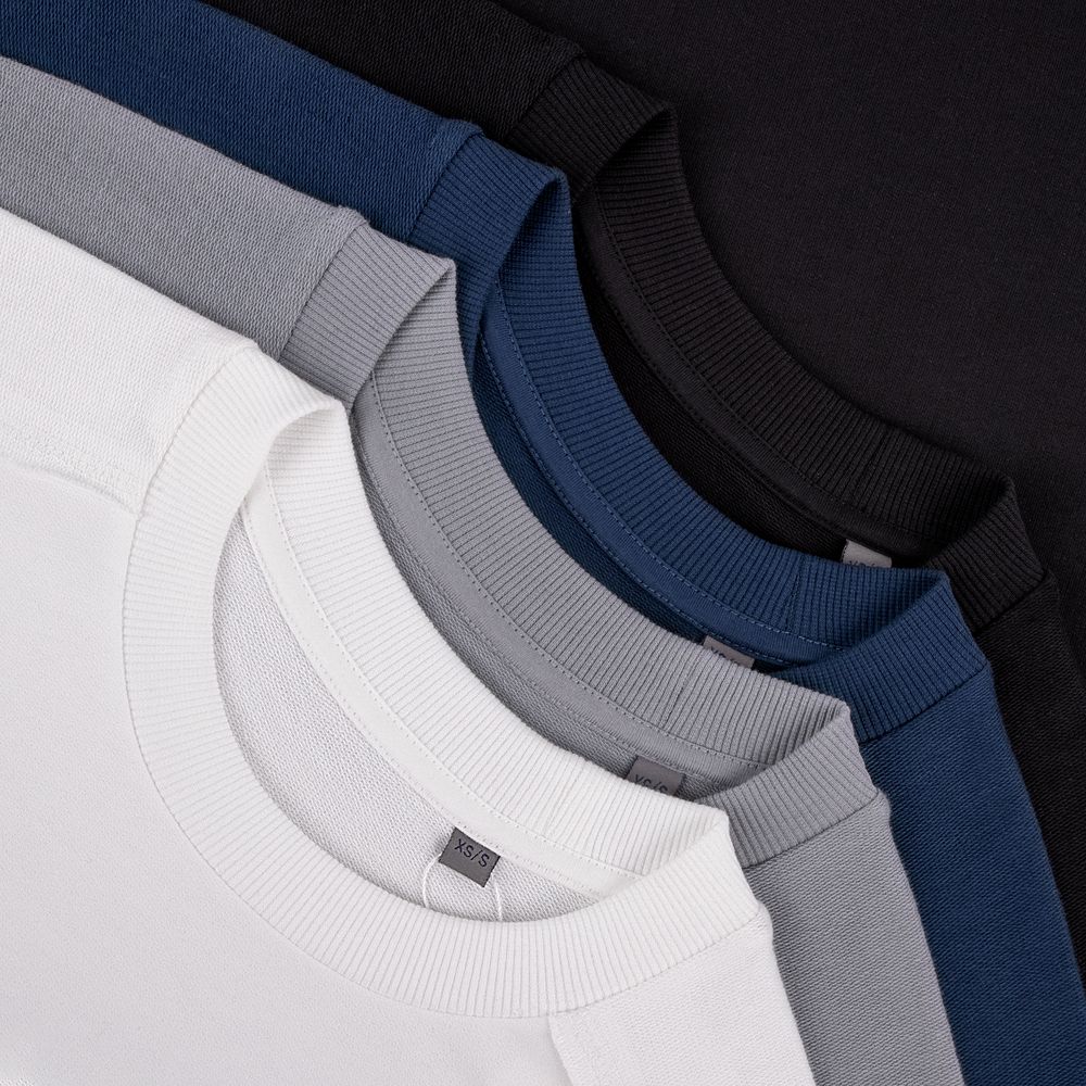 Свитшот унисекс Vozduh, темно-синий — изображение 6