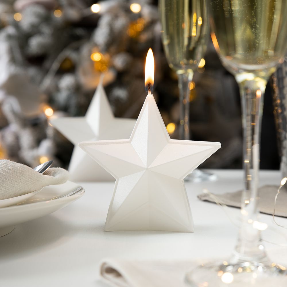 Свеча High Five, белая — изображение 4