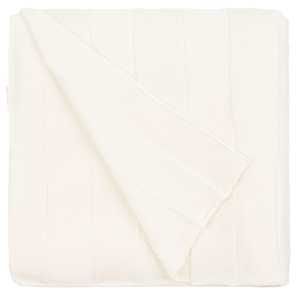 Плед Rombus, белый (молочный) — изображение 4