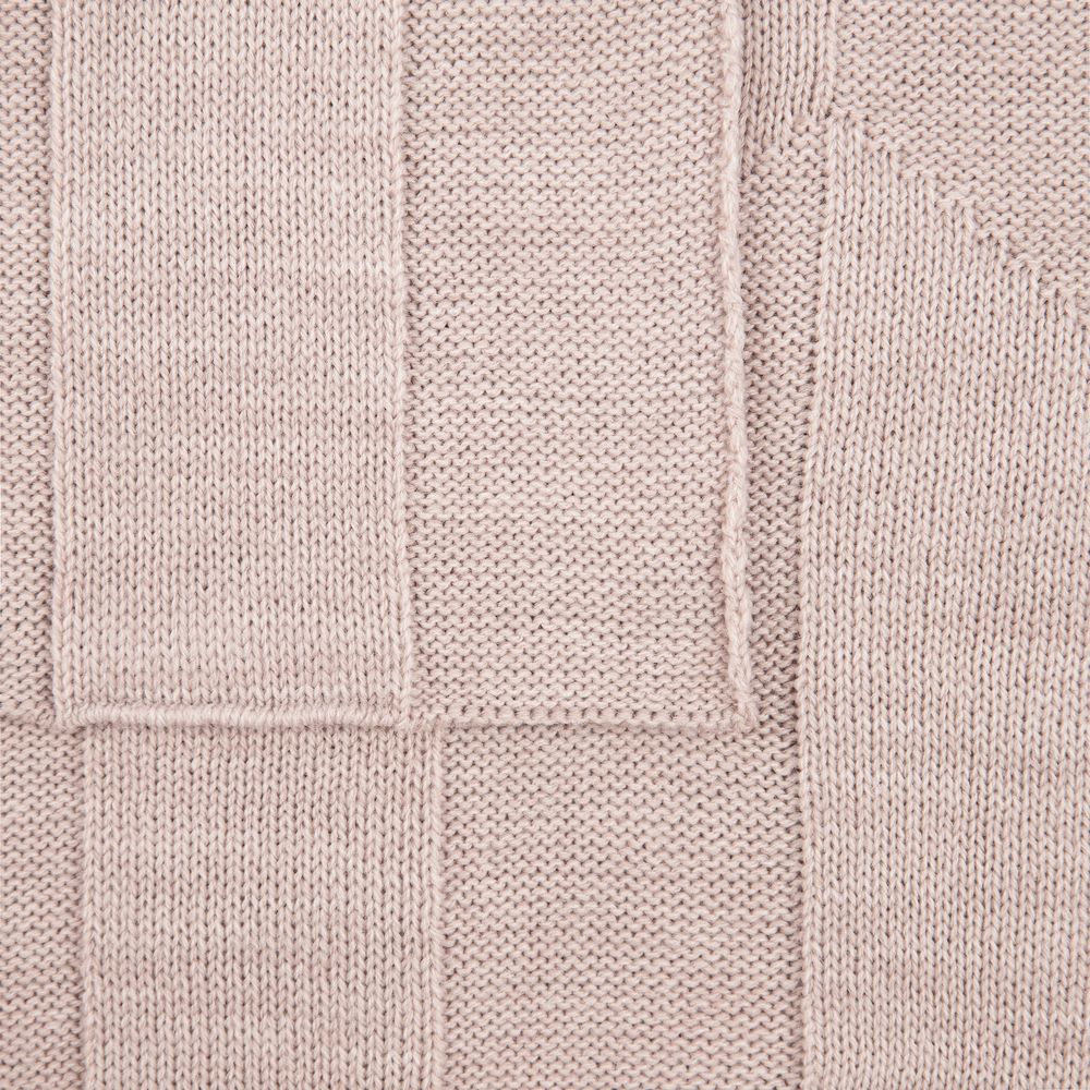 Плед Rombus, бежевый меланж — изображение 5