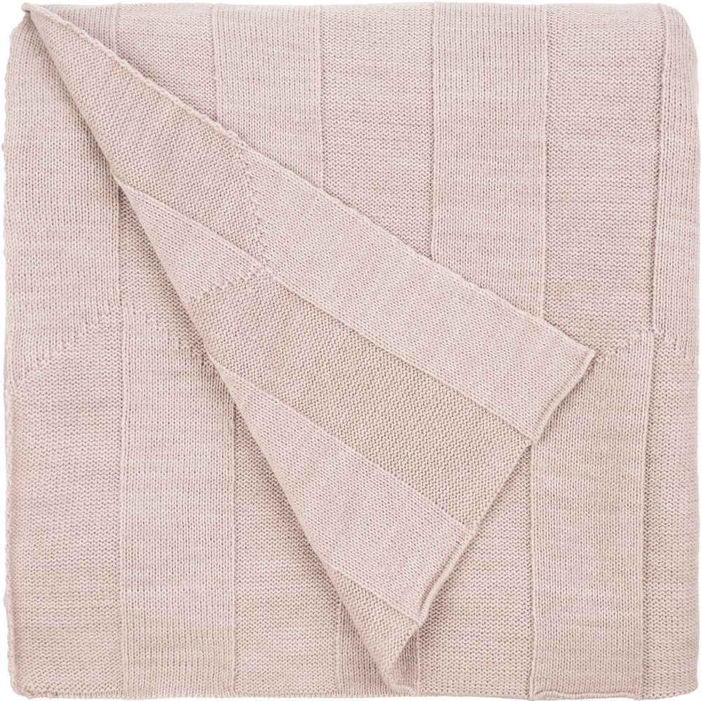 Плед Rombus, бежевый меланж — изображение 4