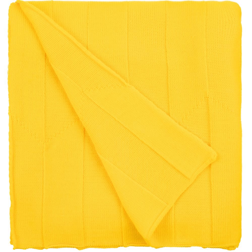 Плед Rombus, желтый — изображение 4