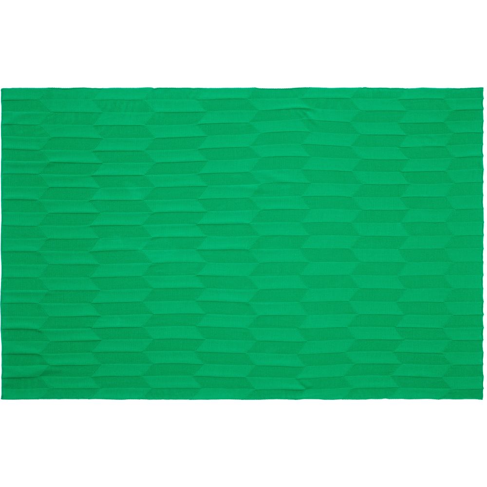 Плед Rombus, зеленый — изображение 6