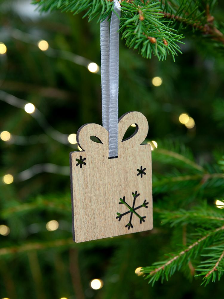 Деревянная подвеска Christmate, подарок — изображение 5