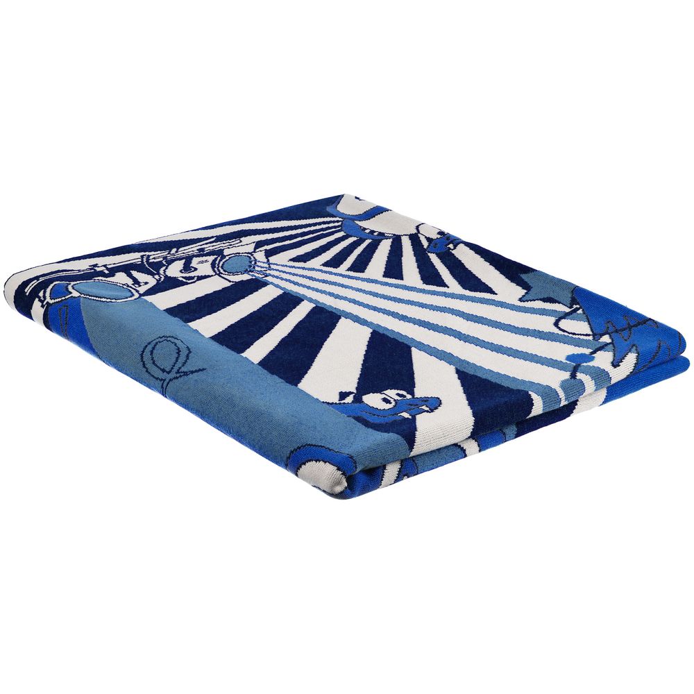 Плед Snake Your Body, синий — изображение 3