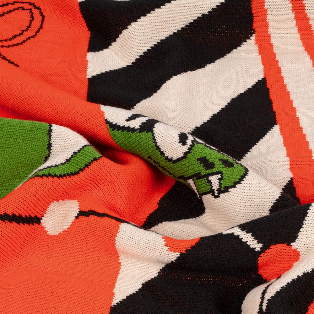 Плед Snake Your Body, красный — изображение 4