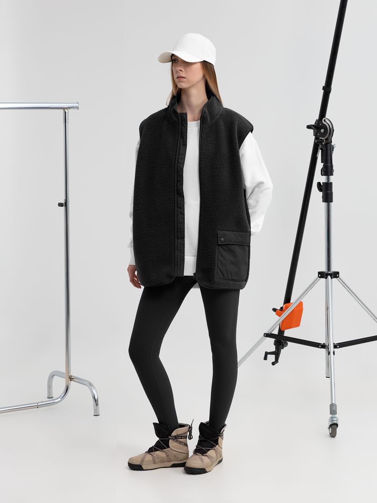 Жилет унисекс Oblako, черный — изображение 9
