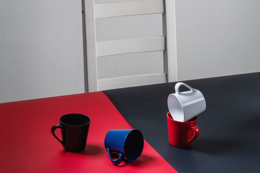 Кружка Modern Bell Classic, глянцевая, красная — изображение 5