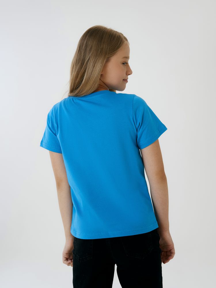 Футболка детская T-Bolka Kids, бирюзовая — изображение 5