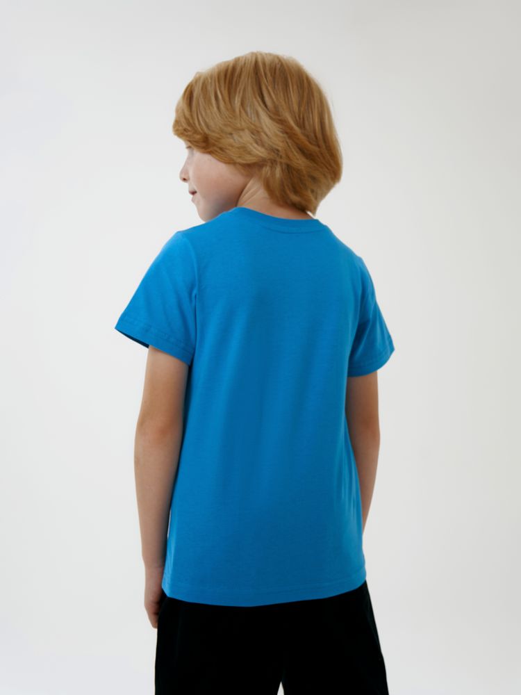 Футболка детская T-Bolka Kids, бирюзовая — изображение 8
