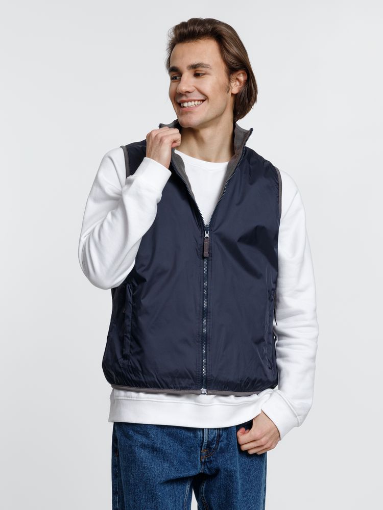 Жилет двусторонний Winner, темно-синий — изображение 8