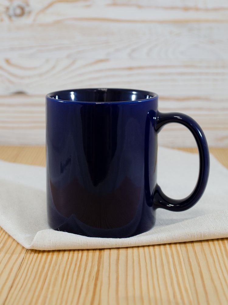 Кружка Promo, темно-синяя — изображение 3