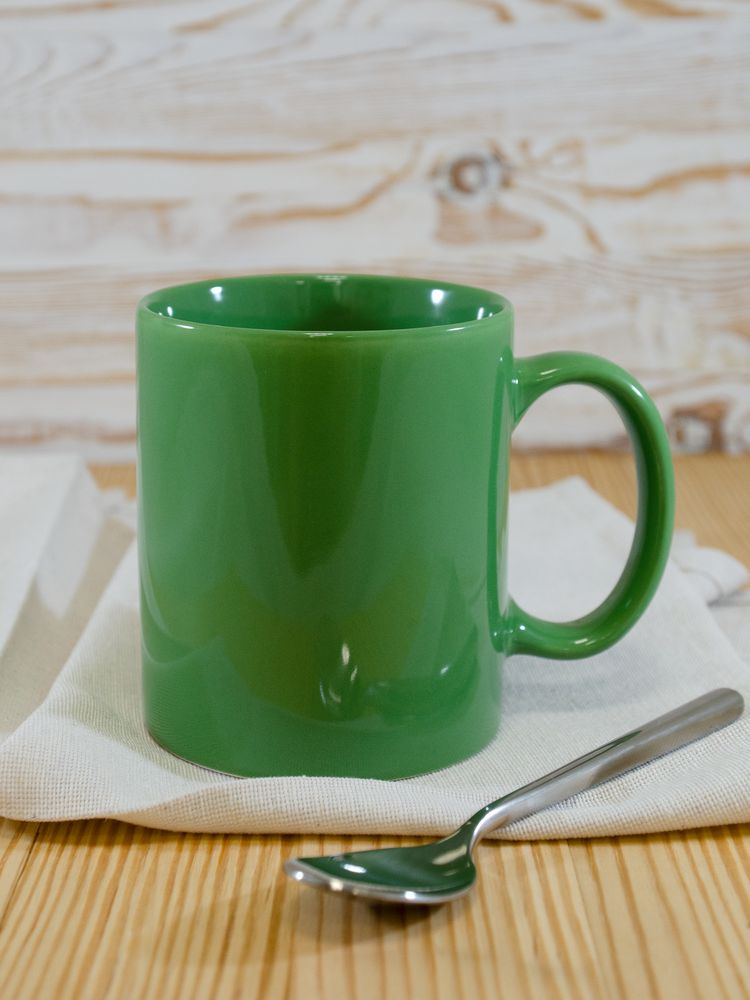 Кружка Promo, зеленая — изображение 3