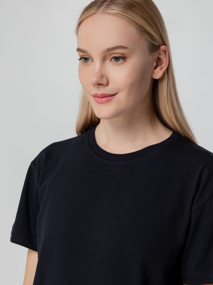 Футболка унисекс T-bolka 140, темно-синяя — изображение 12