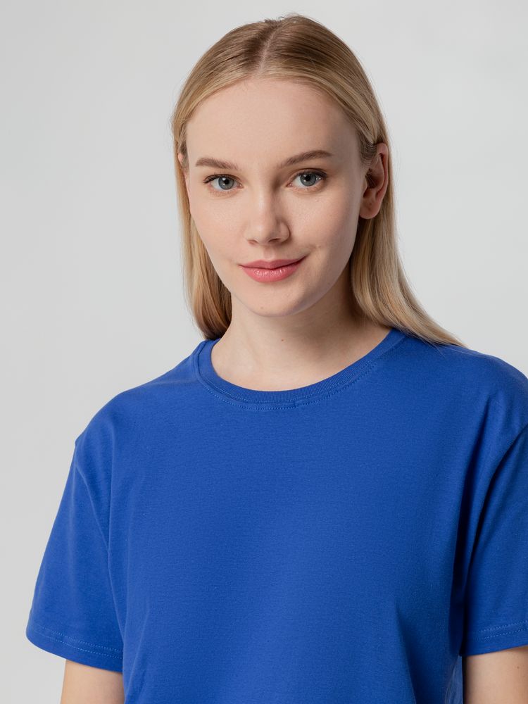 Футболка унисекс T-bolka 140, ярко-синяя — изображение 12