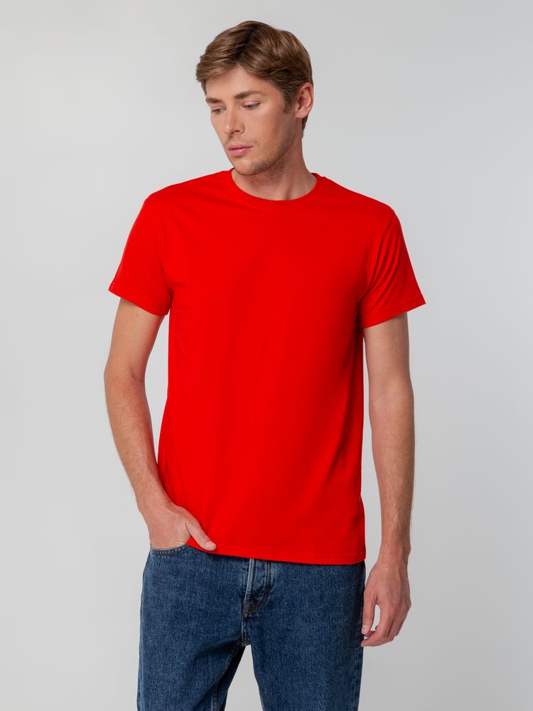 Футболка унисекс T-bolka 140, красная — изображение 10