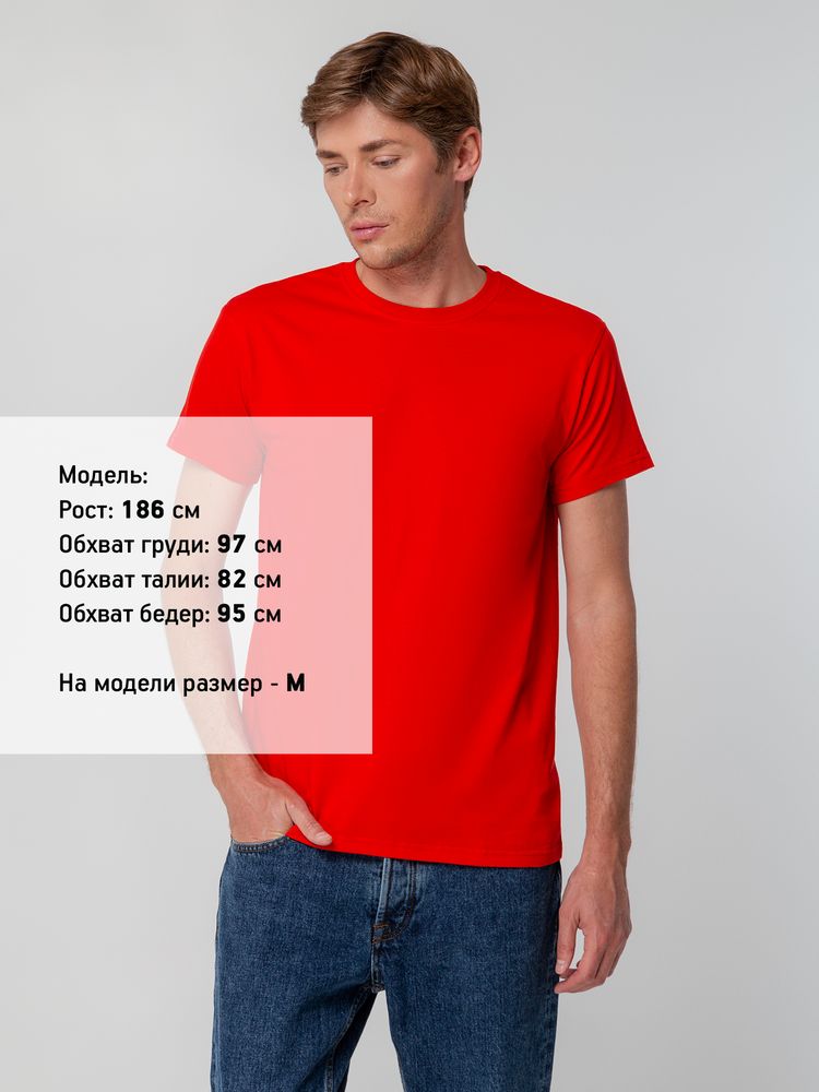 Футболка унисекс T-bolka 140, красная — изображение 9