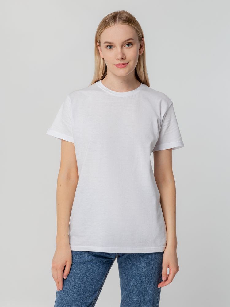 Футболка унисекс T-bolka 140, белая — изображение 7