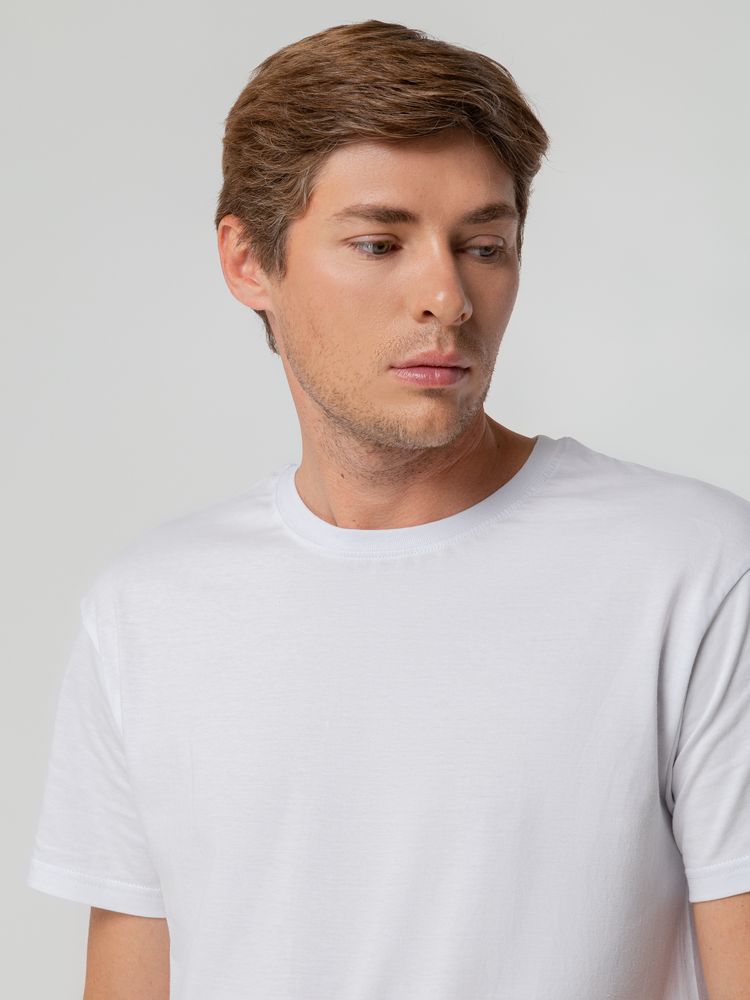 Футболка унисекс T-bolka 140, белая — изображение 13