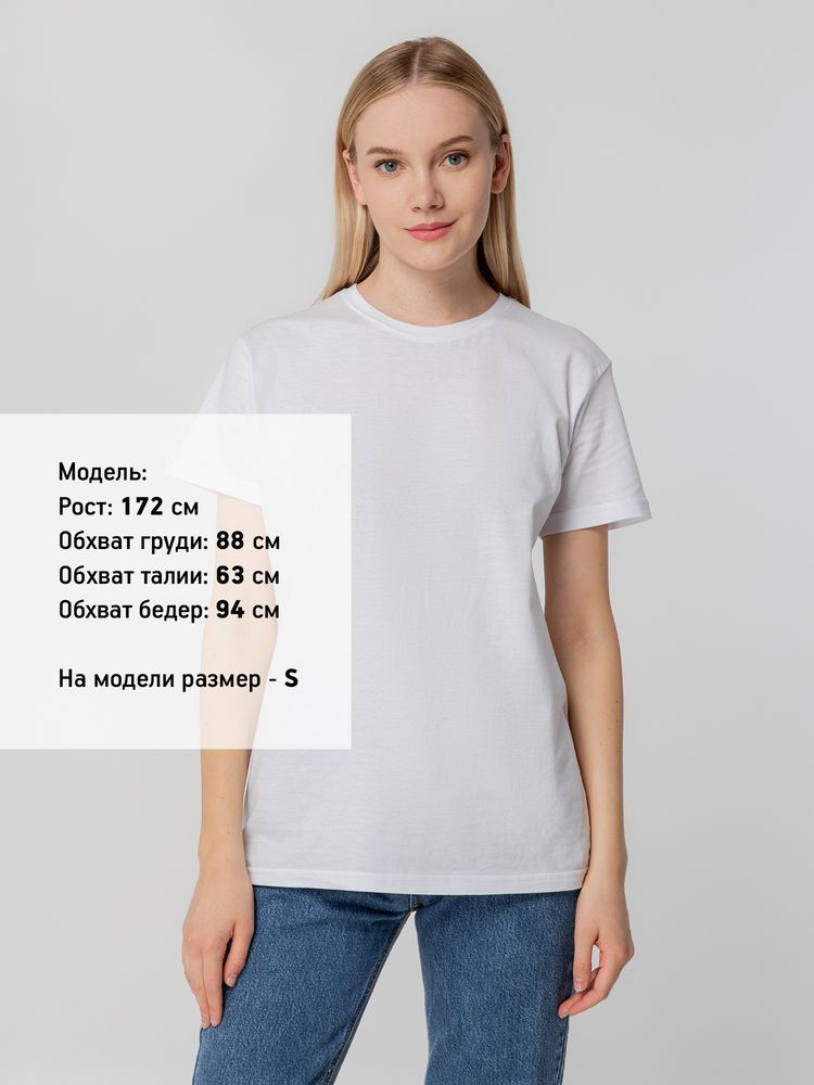 Футболка унисекс T-bolka 140, белая — изображение 6