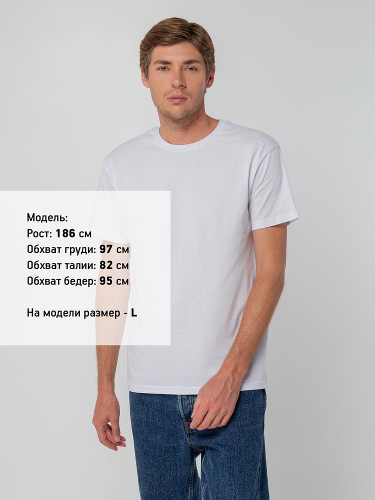 Футболка унисекс T-bolka 140, белая — изображение 10