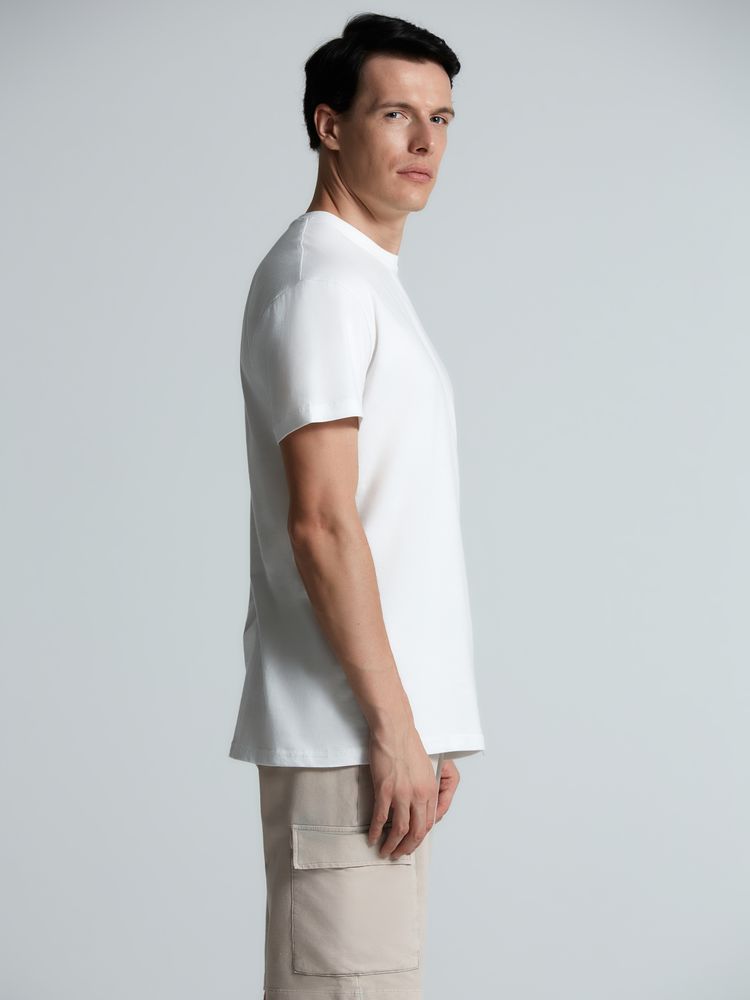 Футболка унисекс T-Bolka 140, белая (белоснежная) — изображение 12