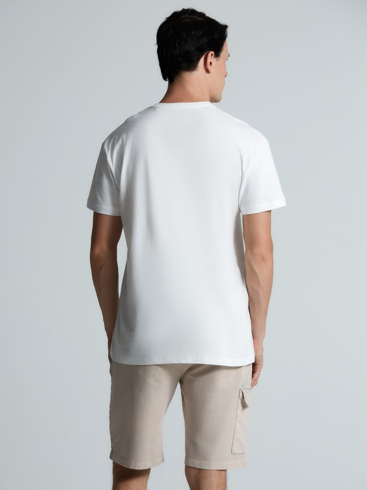 Футболка унисекс T-Bolka 140, белая (белоснежная) — изображение 13