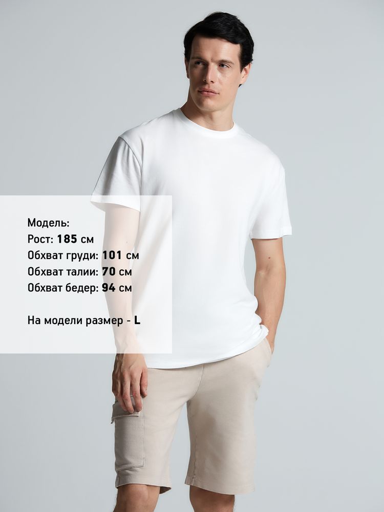 Футболка унисекс T-Bolka 140, белая (белоснежная) — изображение 9