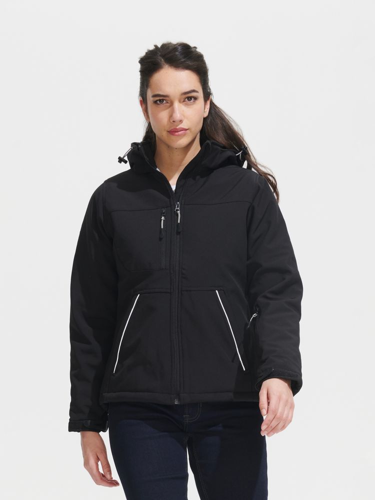 Куртка женская Rock Women, черная — изображение 7