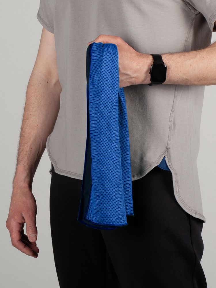 Охлаждающее полотенце Weddell, синее — изображение 8