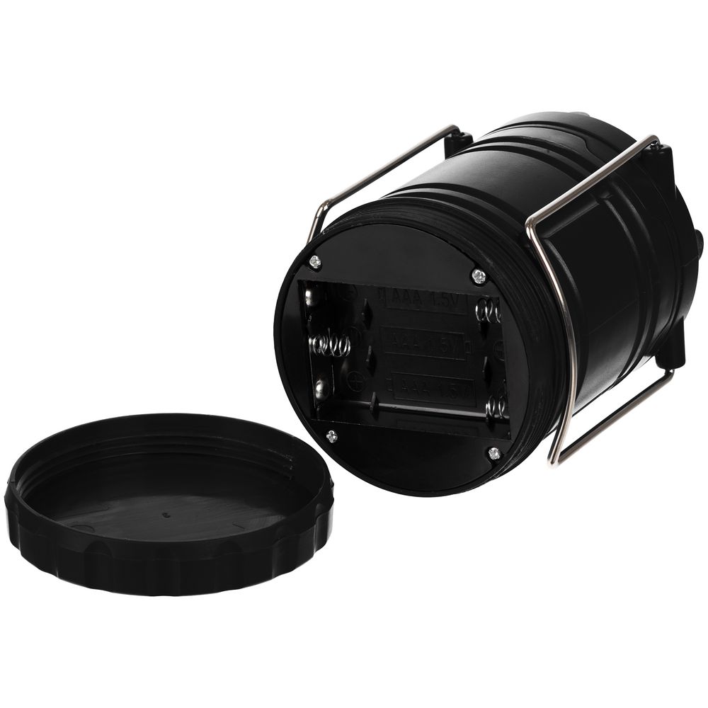 Кемпинговый фонарь с имитацией пламени Lindau Flame, черный — изображение 5