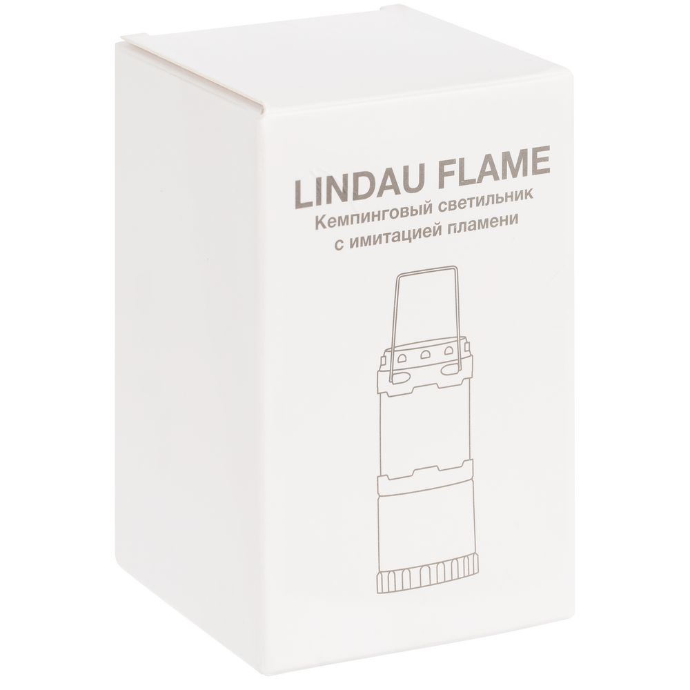 Кемпинговый фонарь с имитацией пламени Lindau Flame, черный — изображение 7