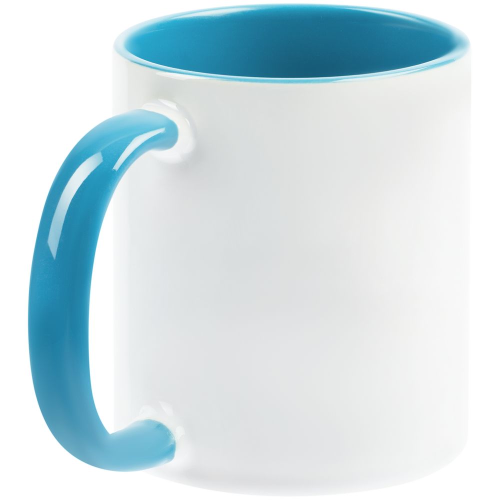 Кружка Promo Plus для сублимационной печати, светло-голубая — изображение 3