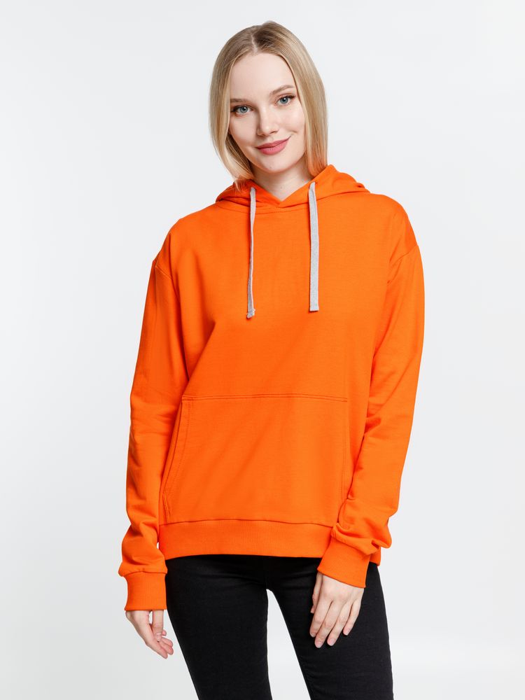 Толстовка с капюшоном Kirenga, оранжевая — изображение 5