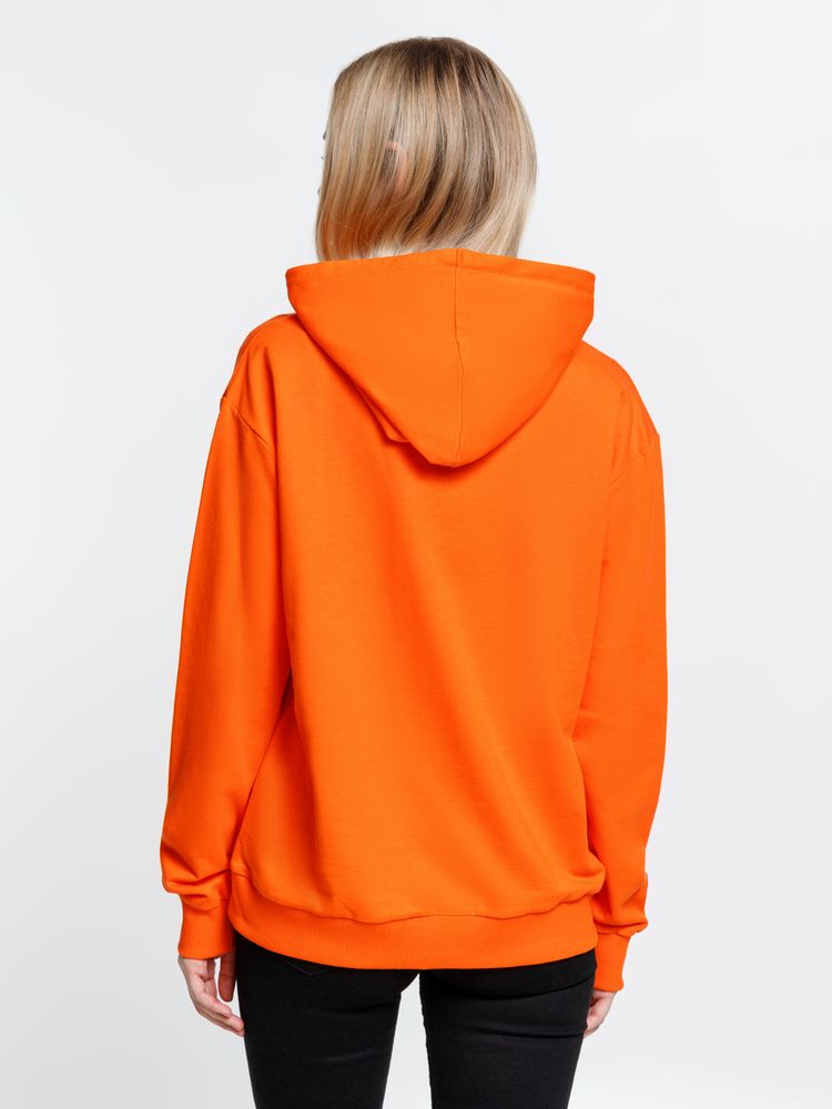 Толстовка с капюшоном Kirenga, оранжевая — изображение 6
