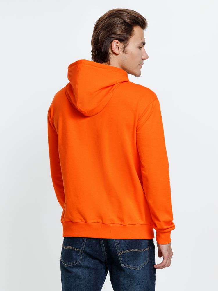 Толстовка с капюшоном Kirenga, оранжевая — изображение 9