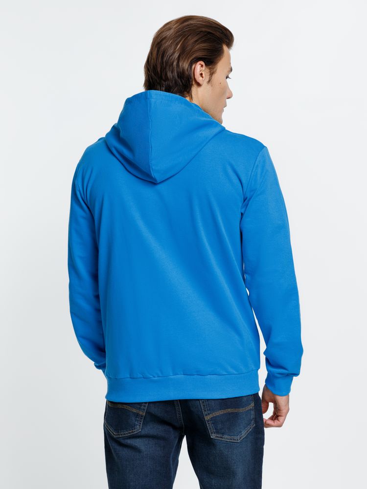 Толстовка на молнии с капюшоном Siverga 2.0, бирюзовая — изображение 10