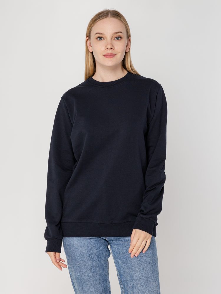 Толстовка Unit Toima, темно-синяя — изображение 10