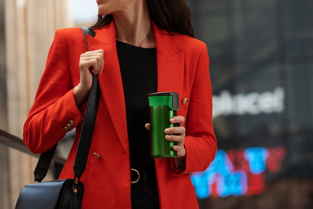 Термостакан Tralee, зеленый — изображение 7