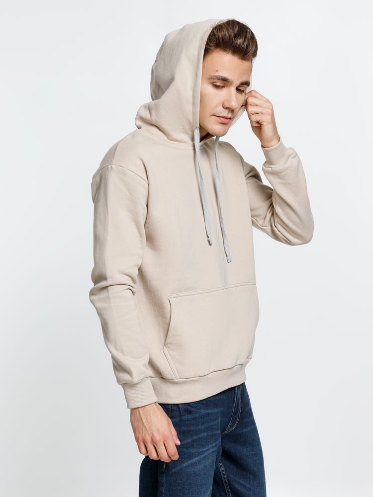 Толстовка с капюшоном Kirenga Heavy, бежевая — изображение 7