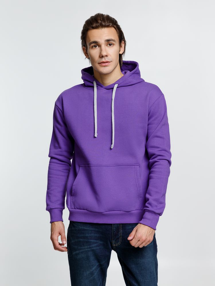 Толстовка с капюшоном Kirenga Heavy, фиолетовая — изображение 5