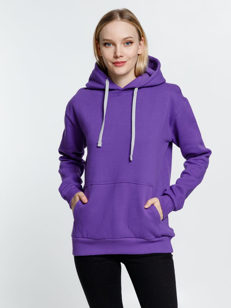 Толстовка с капюшоном Kirenga Heavy, фиолетовая — изображение 9
