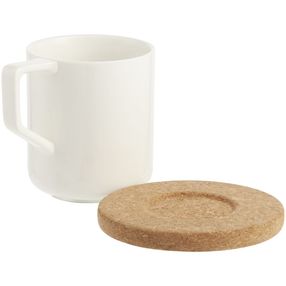 Чайная пара Riposo, большая, белая — изображение 4