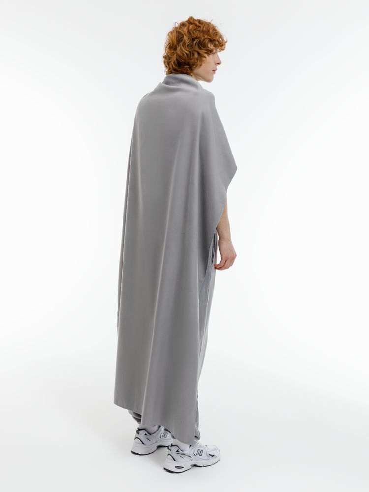 Полотенце спортивное Hard Work, серое — изображение 7