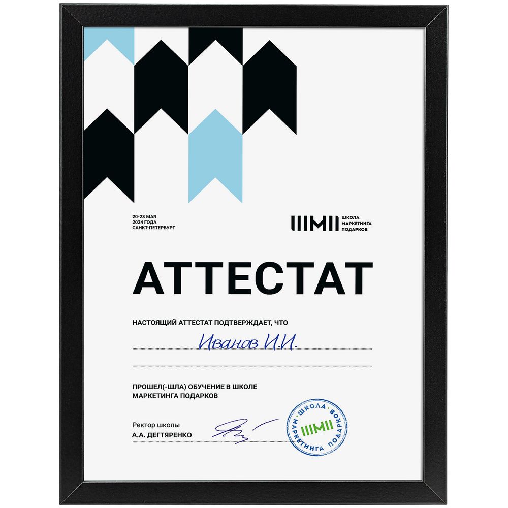 Рамка Wonderwork, черная — изображение 3