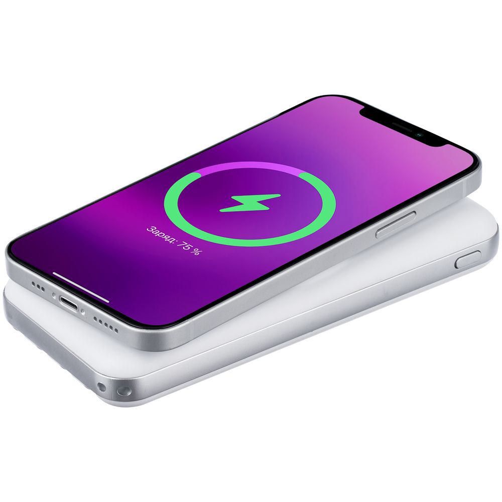 Внешний аккумулятор Omni Pro 10000 мАч, белый — изображение 7