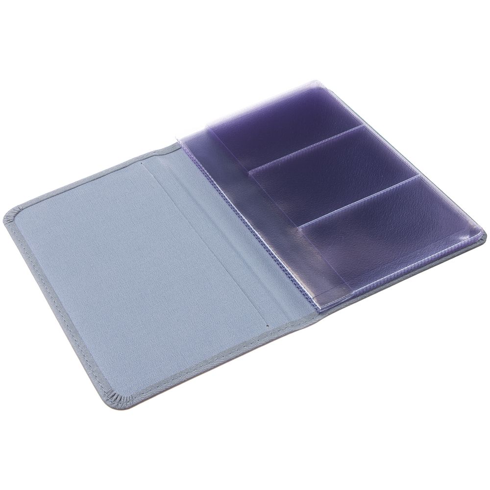 Визитница Brand ver.2, серая — изображение 4