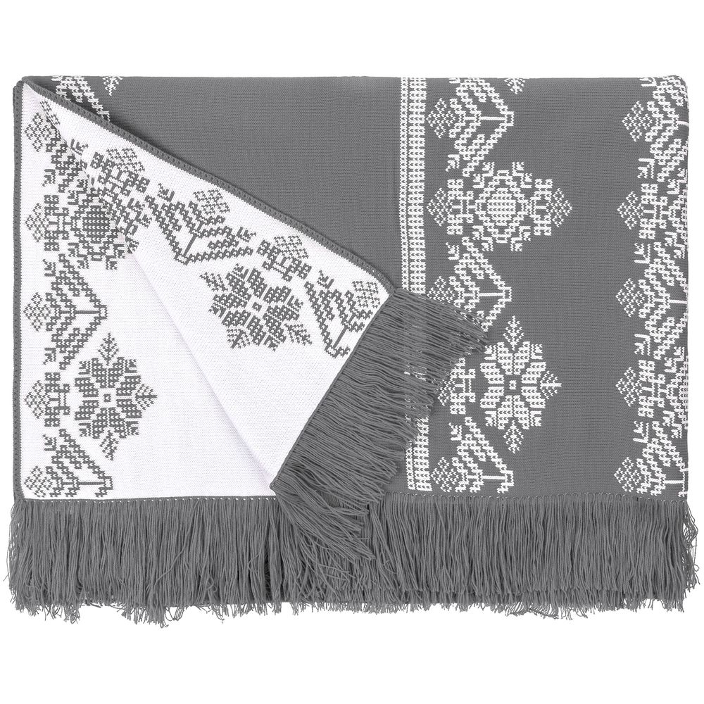 Плед Onego, серый — изображение 5