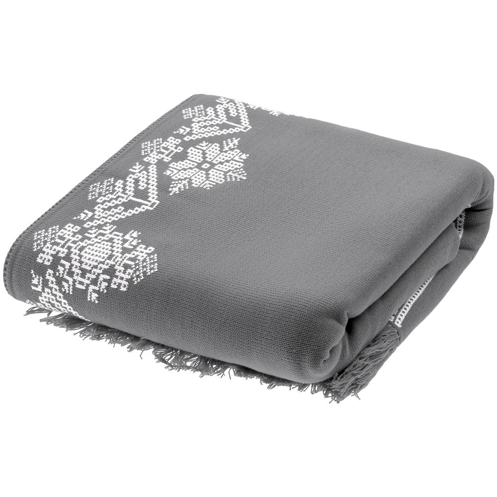 Плед Onego, серый — изображение 7